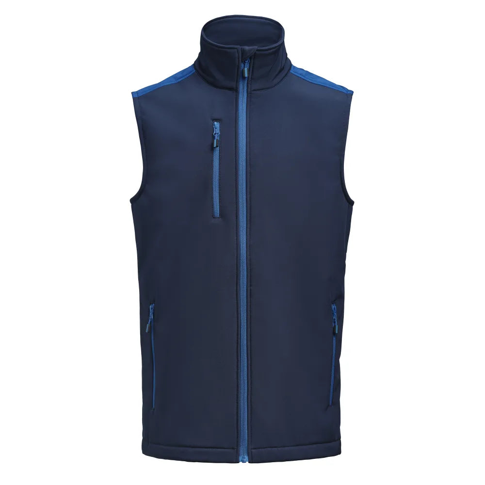 Printer Prime Softshell Bodywarmer Heren Marine Kobalt