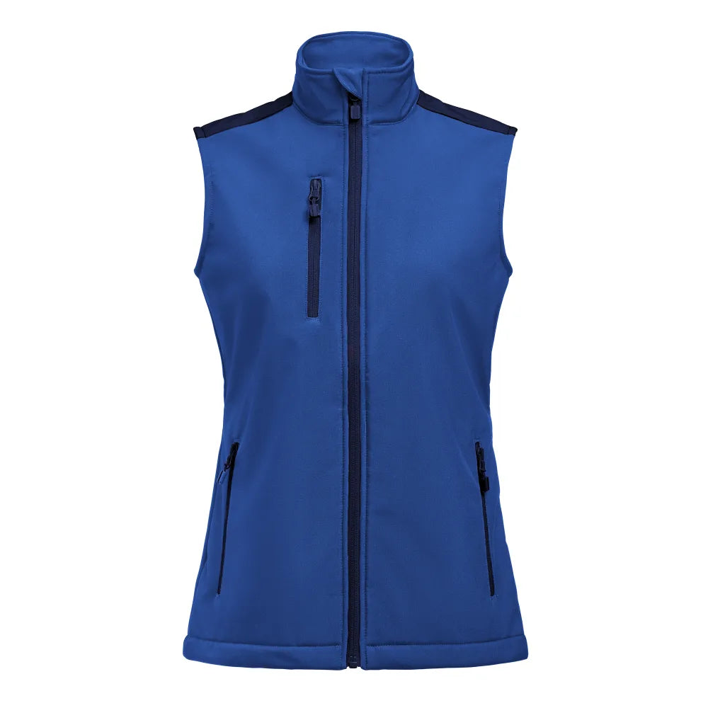 Printer Prime Softshell Bodywarmer Dames Kobalt Marine