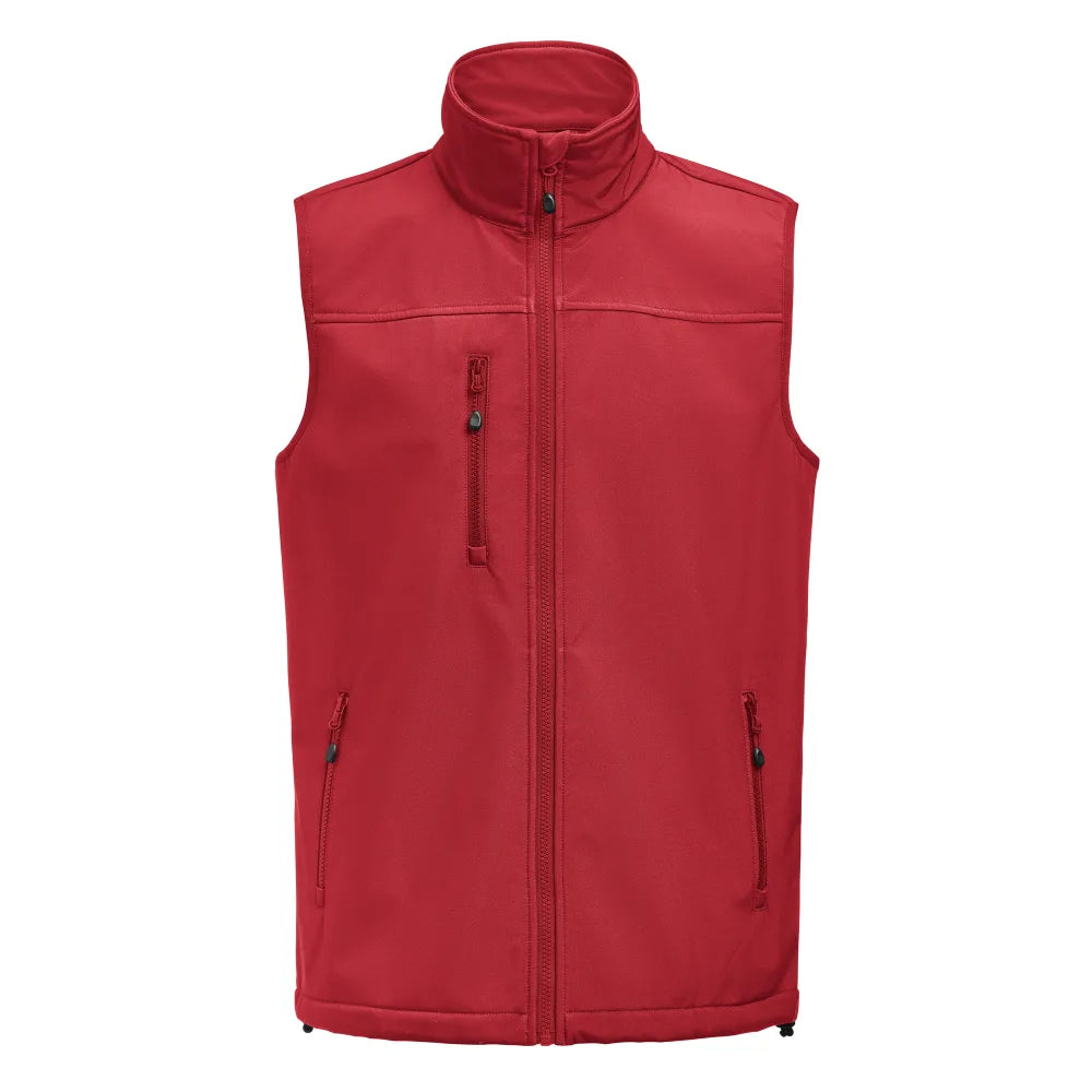 Printer Airwalk Bodywarmer Heren Rood