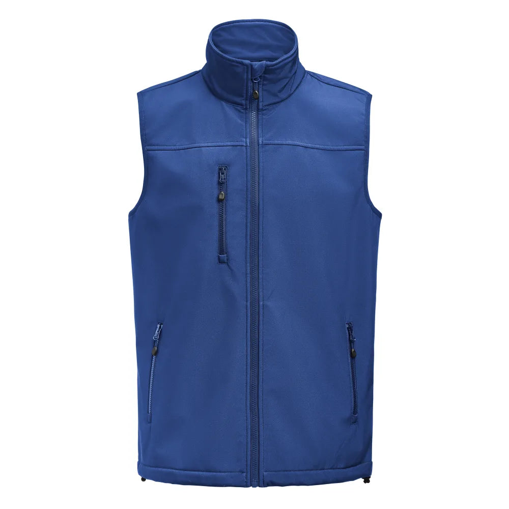 Printer Airwalk Bodywarmer Heren Helder Blauw