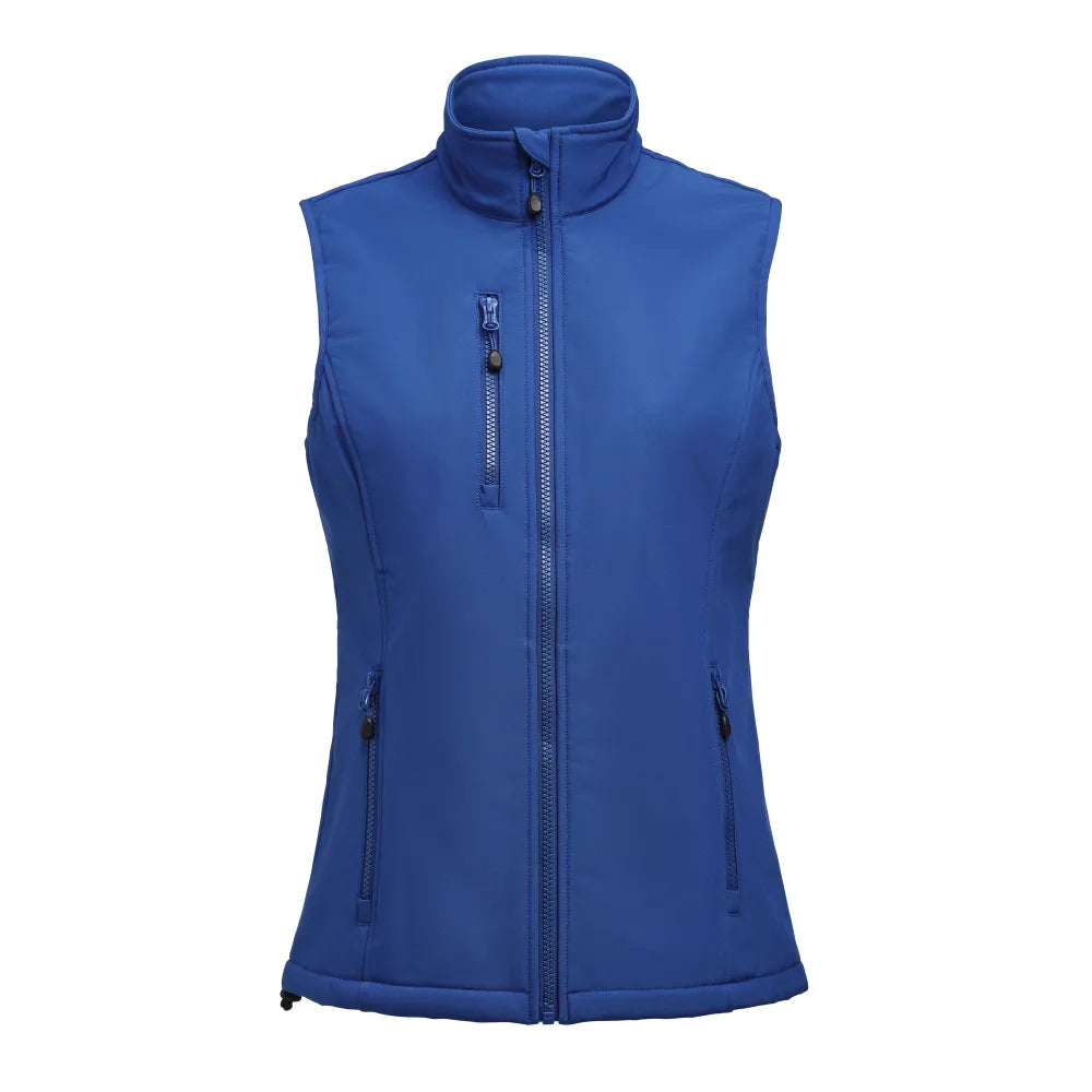 Printer Airwalk Bodywarmer Dames Helder Blauw