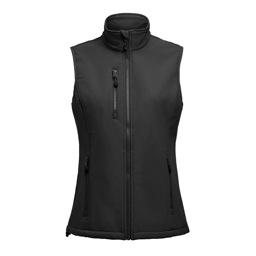 Printer Airwalk Bodywarmer Dames Zwart