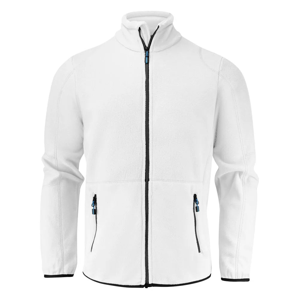 Printer Speedway Fleece Jas Heren Wit