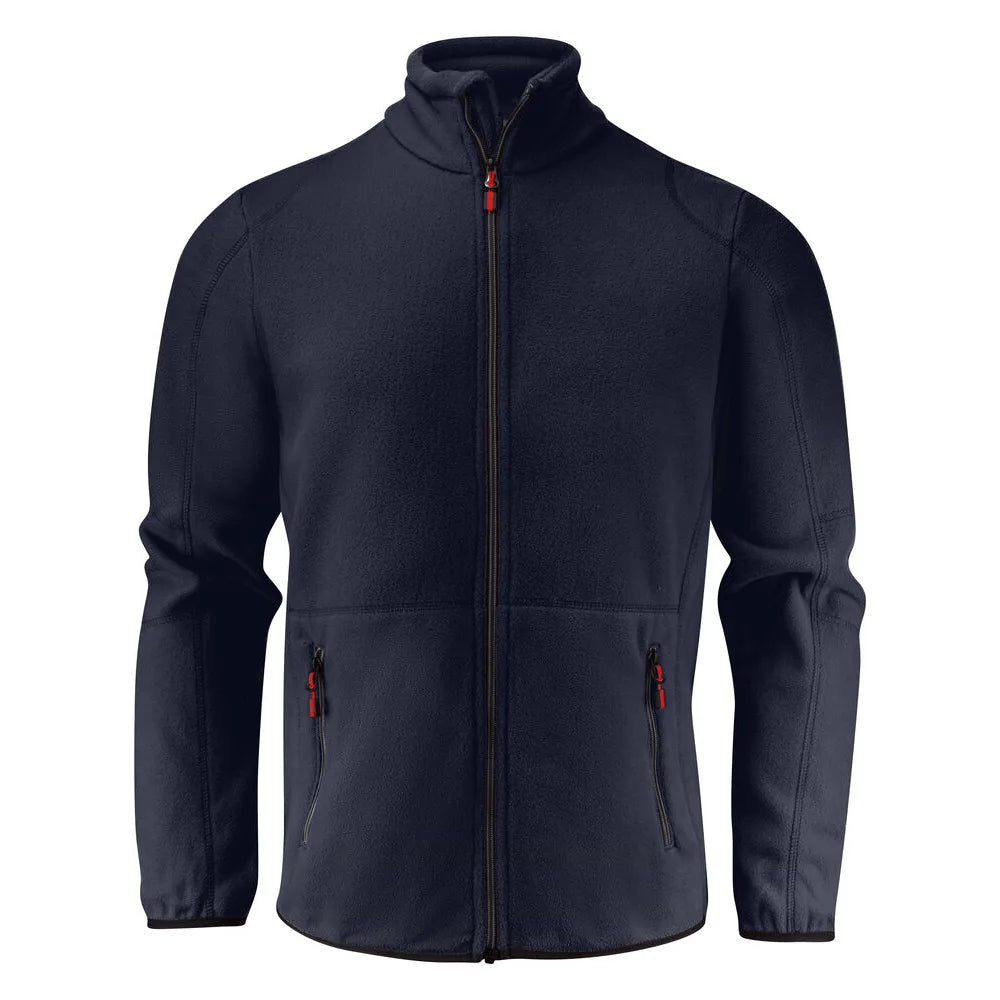 Printer Speedway Fleece Jas Heren Marine