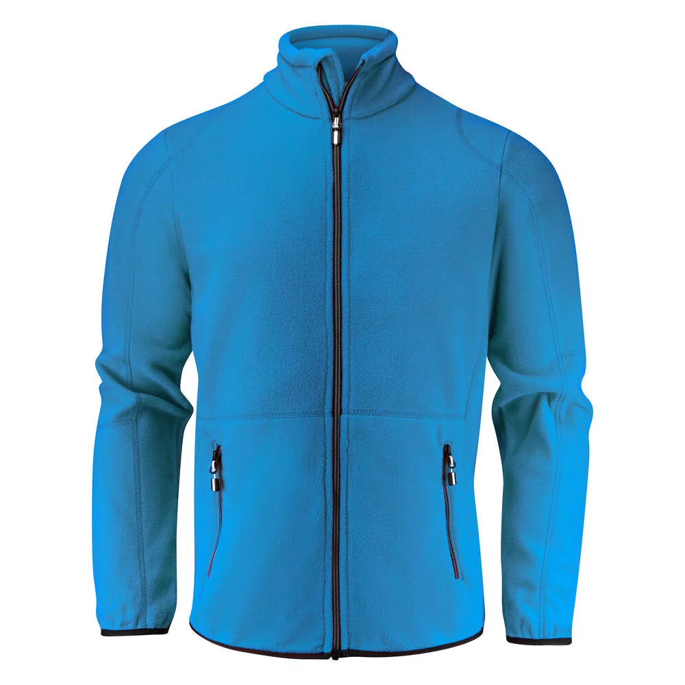 Printer Speedway Fleece Jas Heren Oceaan Blauw