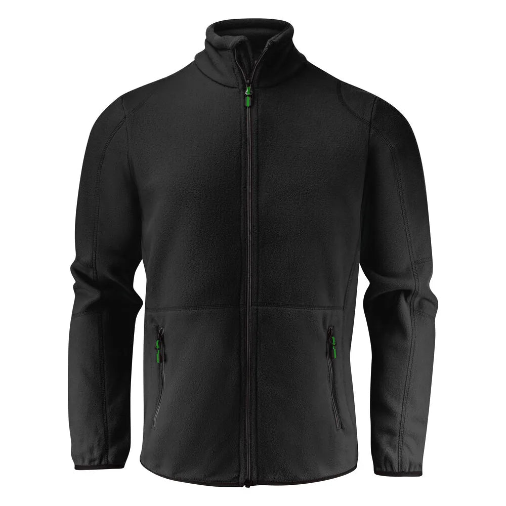 Printer Speedway Fleece Jas Heren Zwart