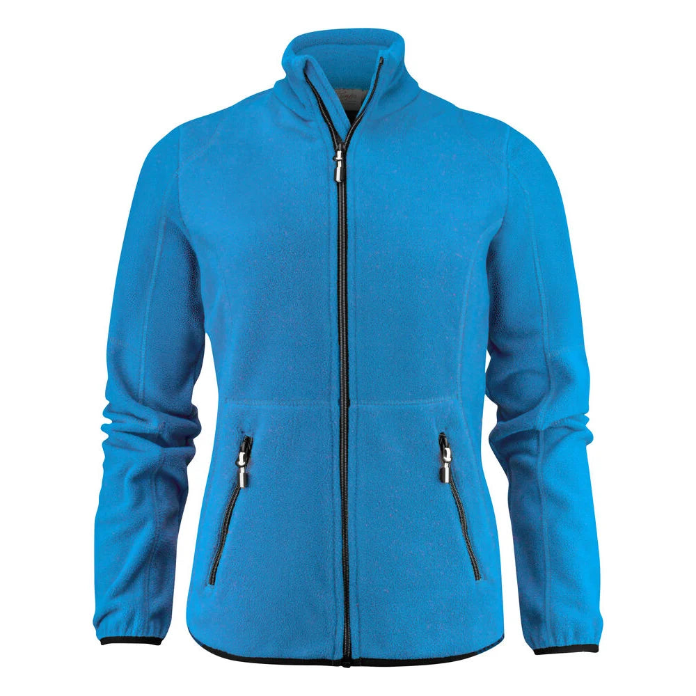 Printer Speedway Fleece Jas Dames Oceaan Blauw