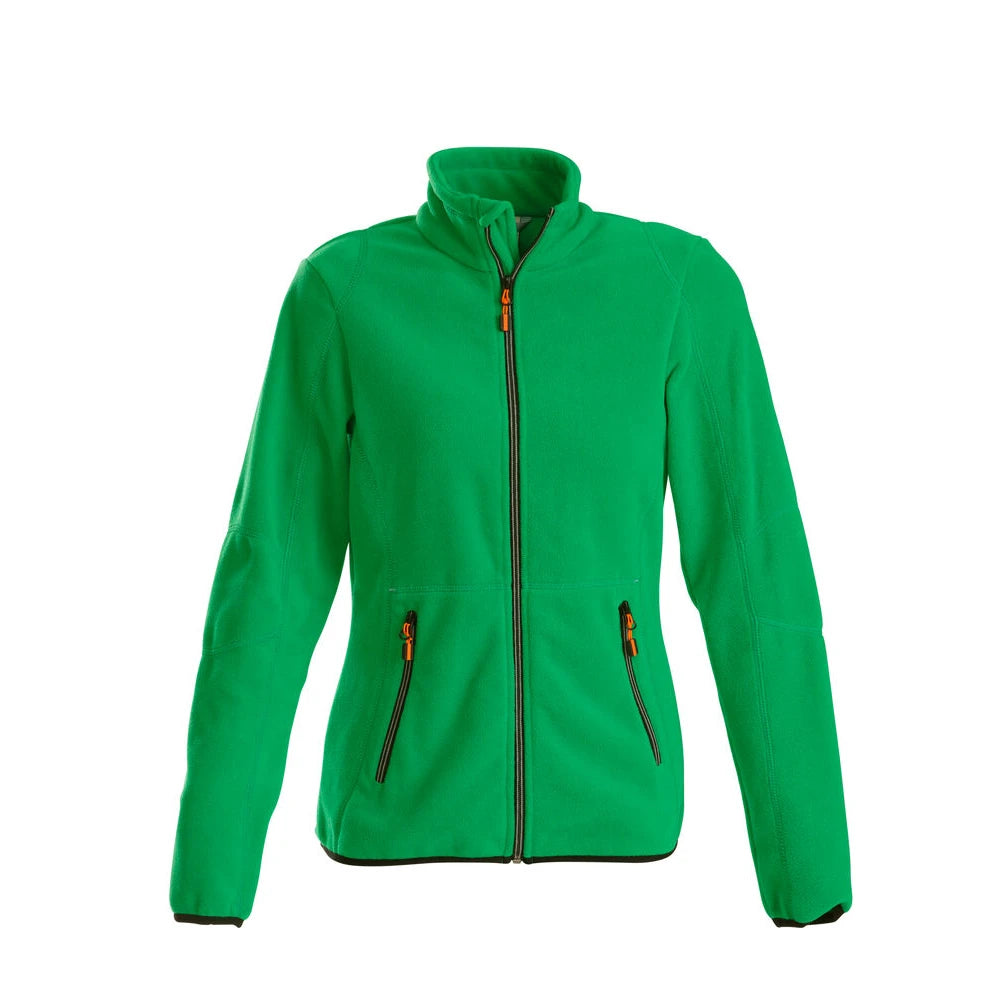 Printer Speedway Fleece Jas Dames Frisgroen