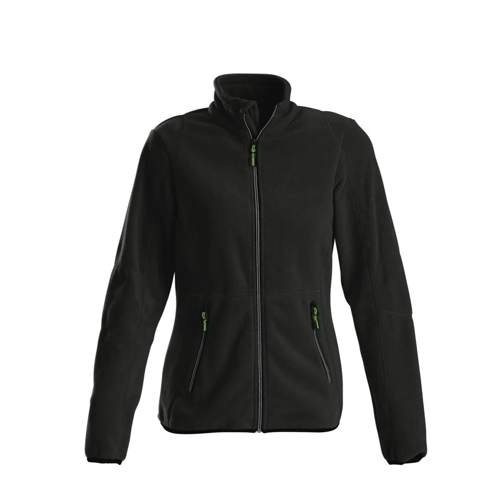 Printer Speedway Fleece Jas Dames Zwart