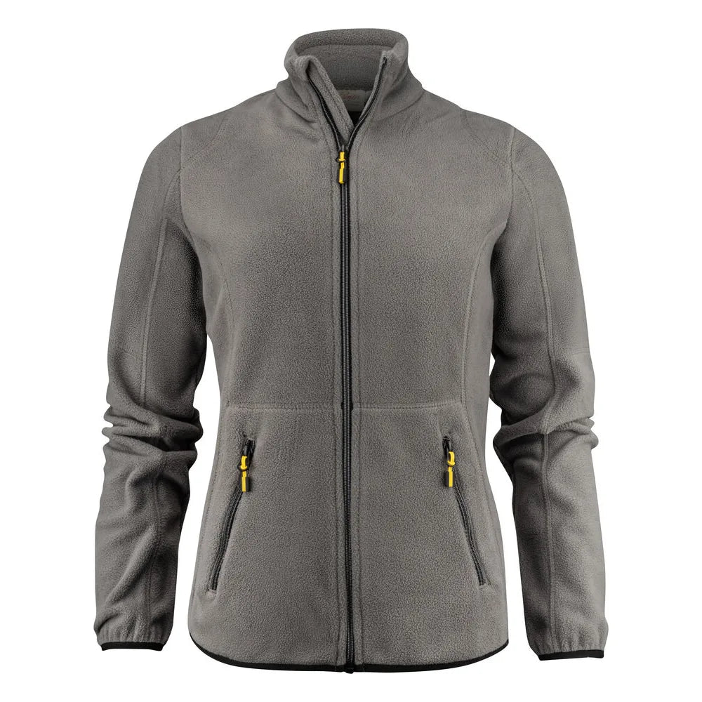 Printer Speedway Fleece Jas Dames Staalgrijs