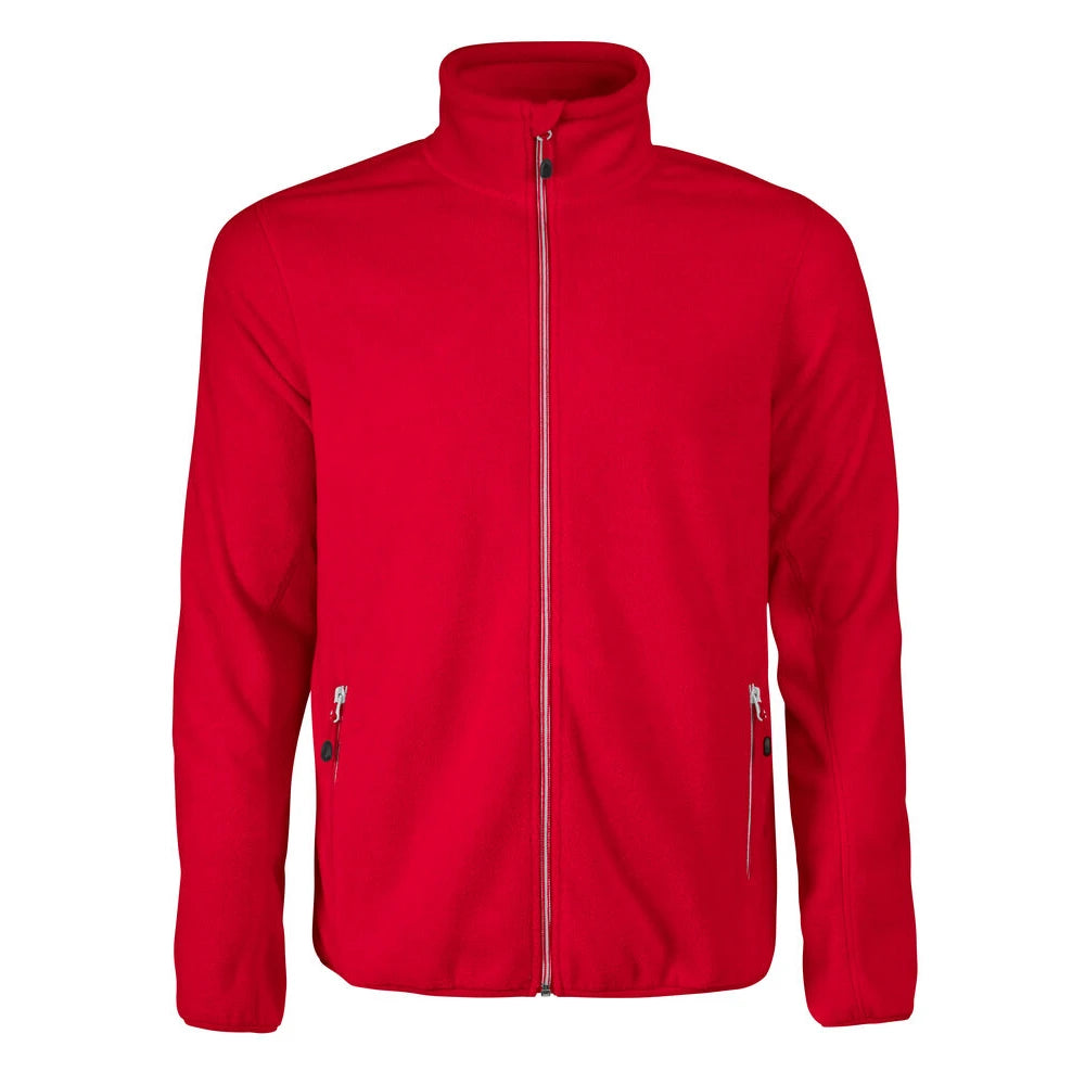 Printer Rocket Fleece Jas Heren Rood