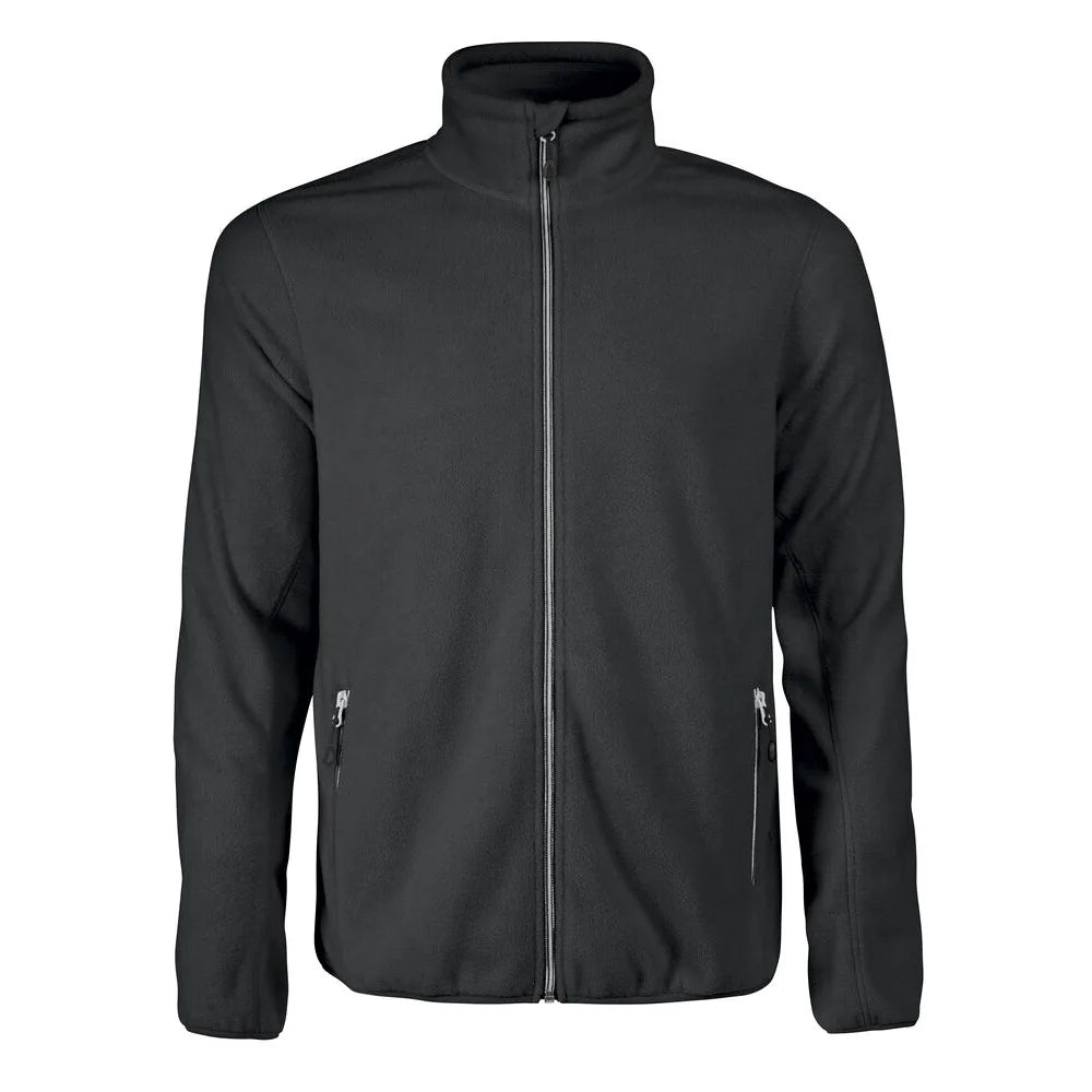 Printer Rocket Fleece Jas Heren Zwart
