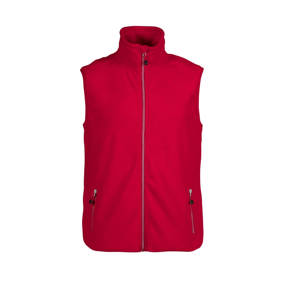 Printer Sideflip Bodywarmer Heren Rood