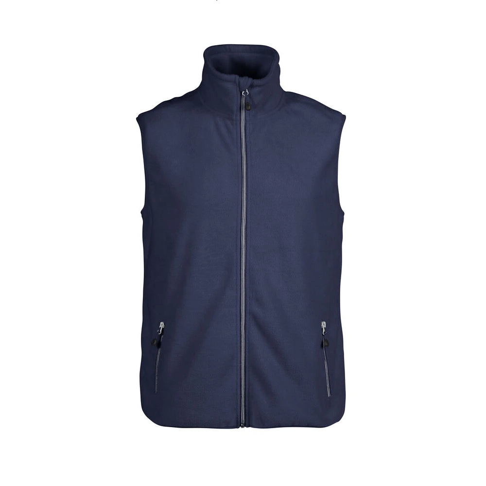 Printer Sideflip Bodywarmer Heren Marine