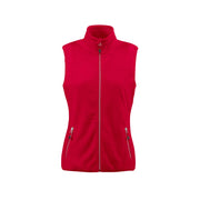 Printer Sideflip Bodywarmer Dames Rood