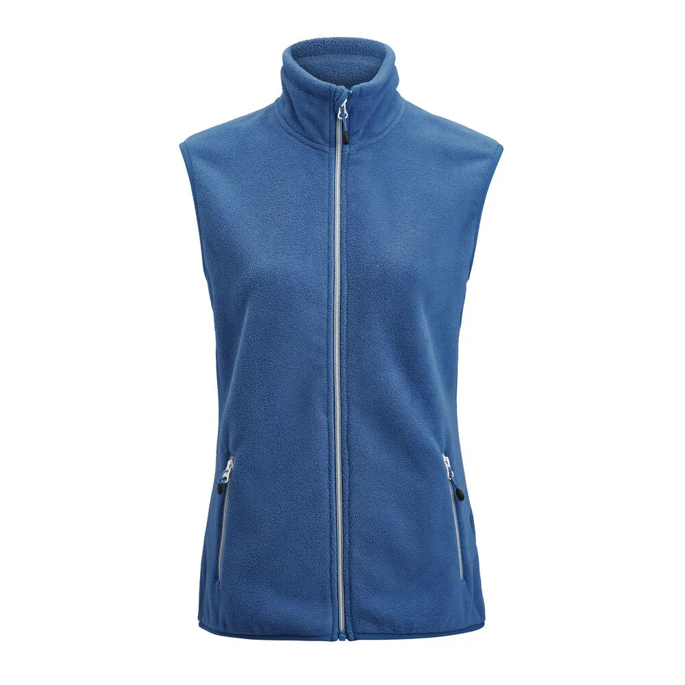Printer Sideflip Bodywarmer Dames Helder Blauw