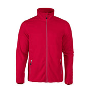 Printer Twohand Fleece Jas Heren Rood