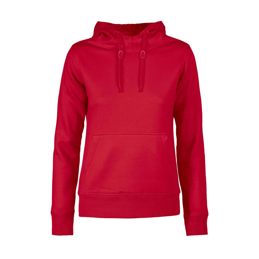 Printer Fastpitch Lady Hoodie Dames Rood