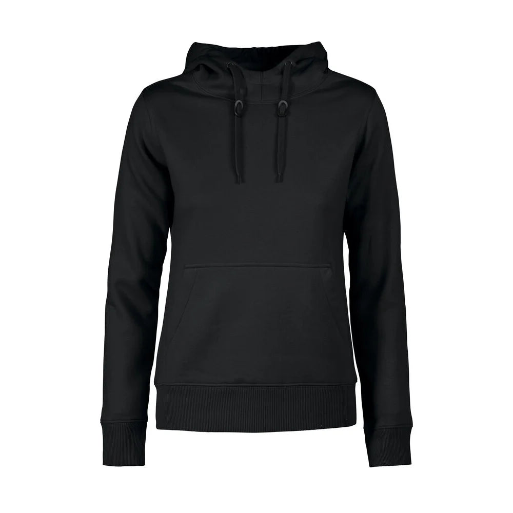 Printer Fastpitch Lady Hoodie Dames Zwart