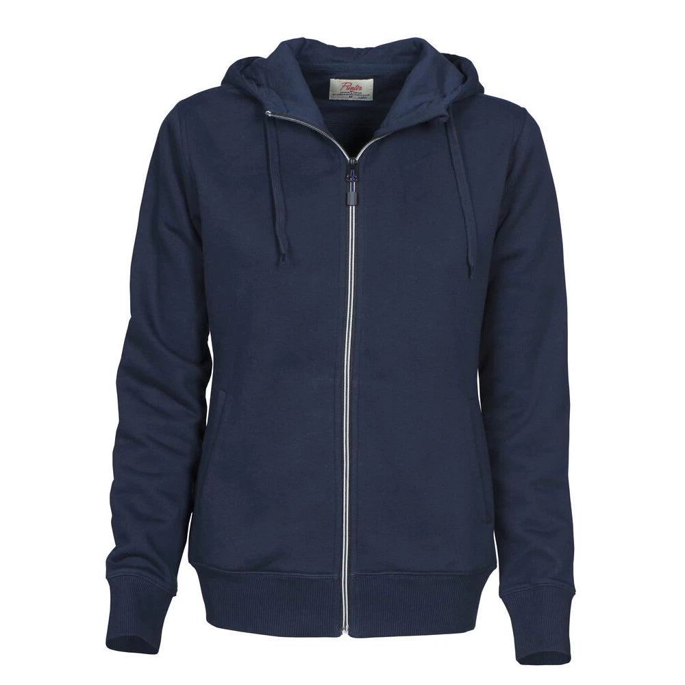 Printer Overhead Sweater Volledige Rits Dames Marine