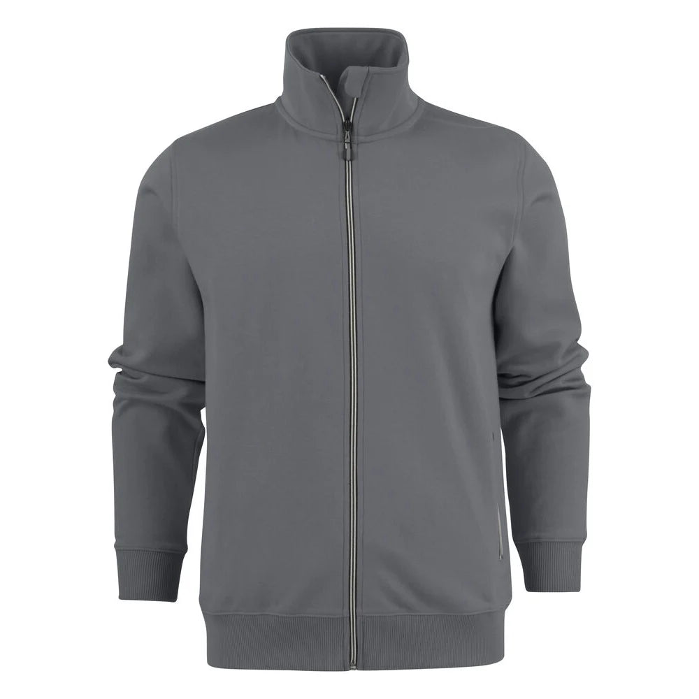 Printer Javelin Rsx Sweater Volledige Rits Heren Staalgrijs