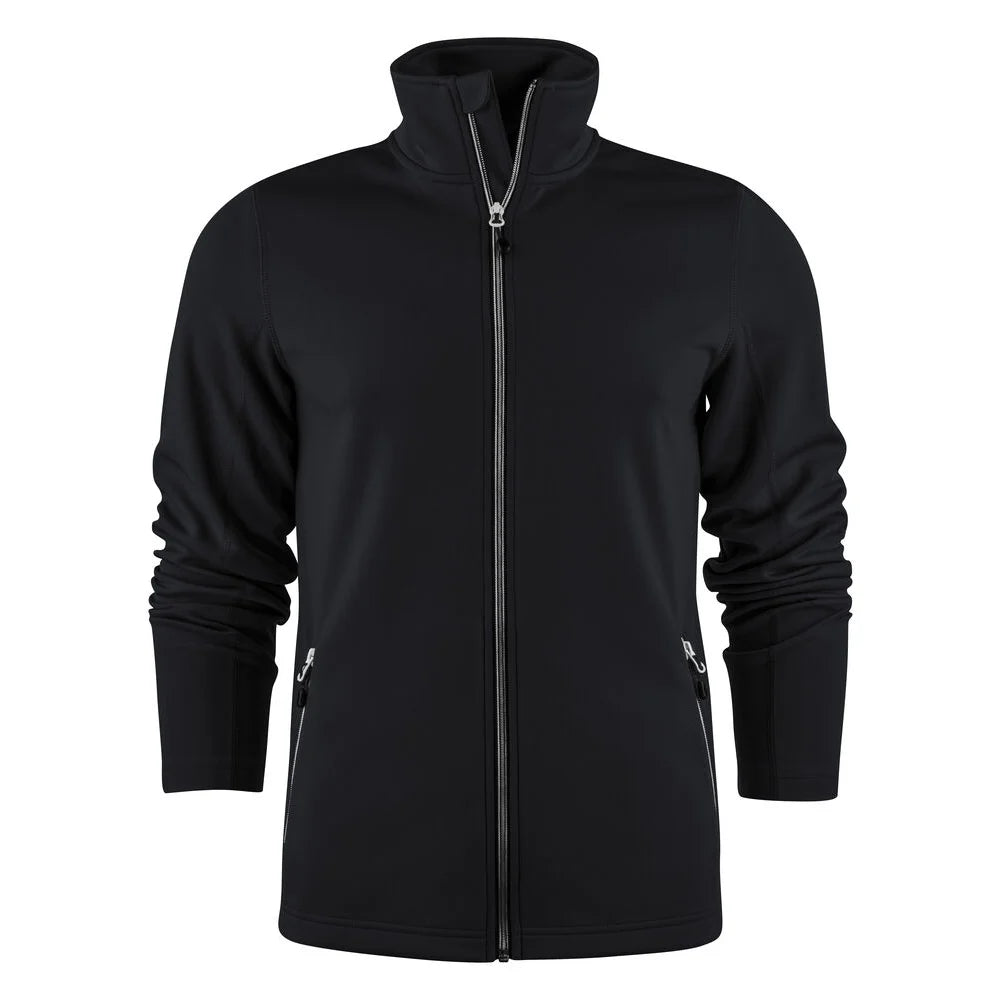 Printer Powerslide Sweater Volledige Rits Heren Zwart