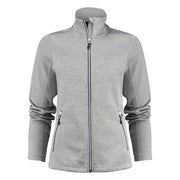 Printer Powerslide Sweater Volledige Rits Dames Grijs Mêlée