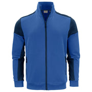 Printer Prime Sweater Volledige Rits Heren Kobalt Marine
