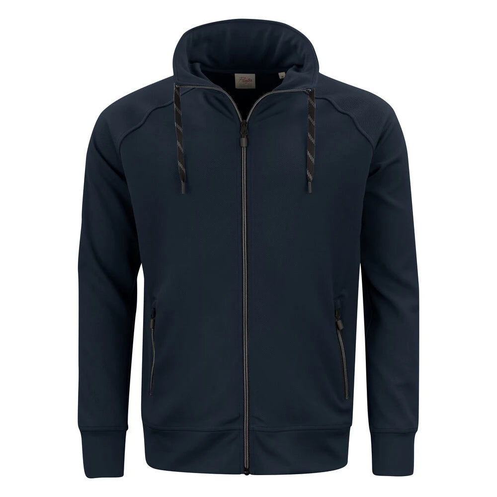 Printer Jog Rsx Sweater Volledige Rits Heren Donker Marine