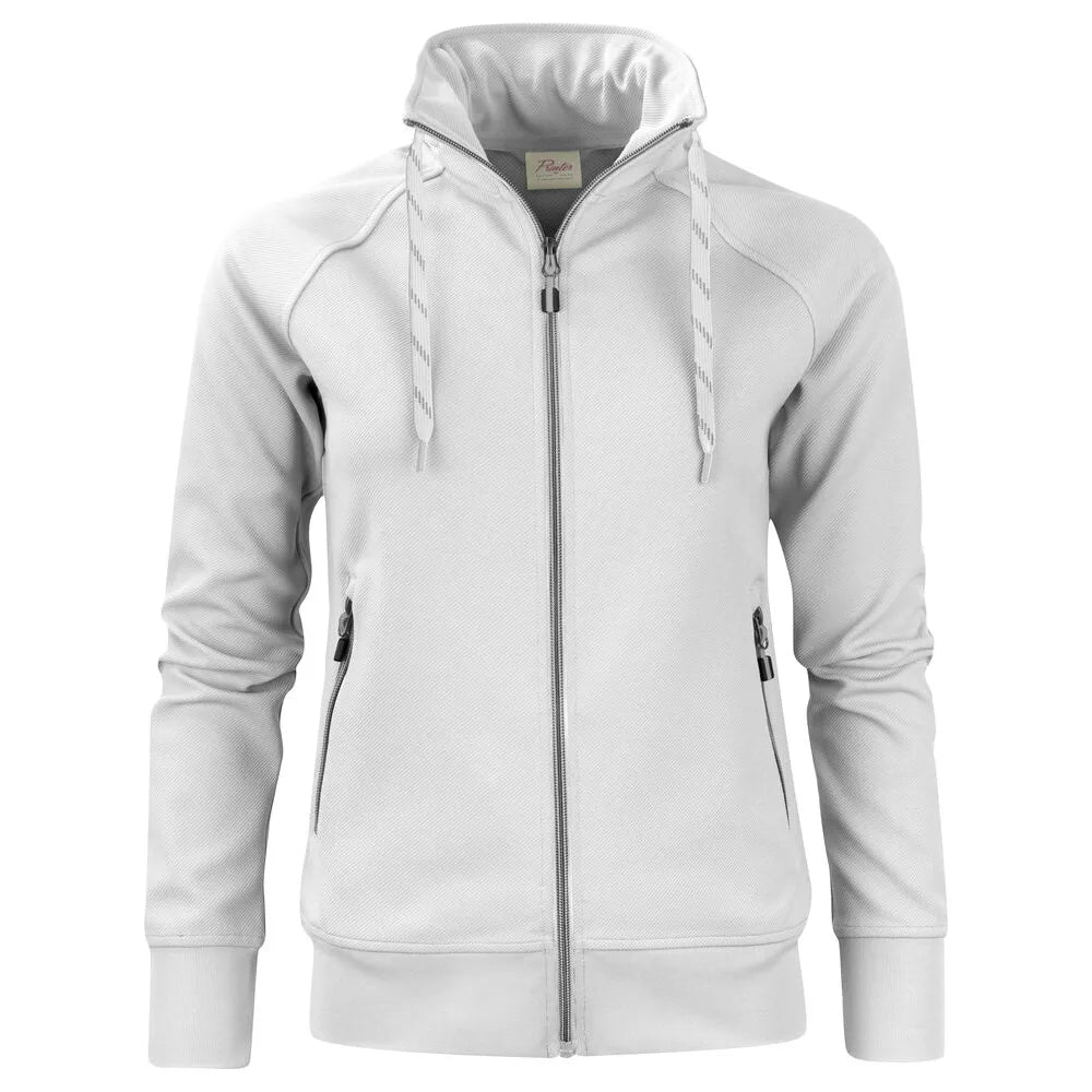 Printer Jog Rsx Sweater Volledige Rits Dames Wit