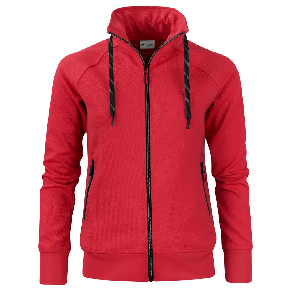 Printer Jog Rsx Sweater Volledige Rits Dames Rood