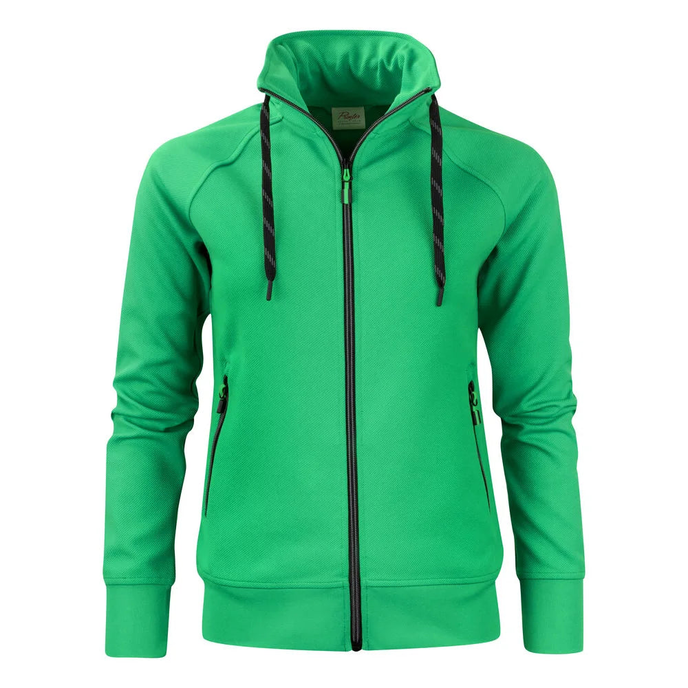 Printer Jog Rsx Sweater Volledige Rits Dames Frisgroen