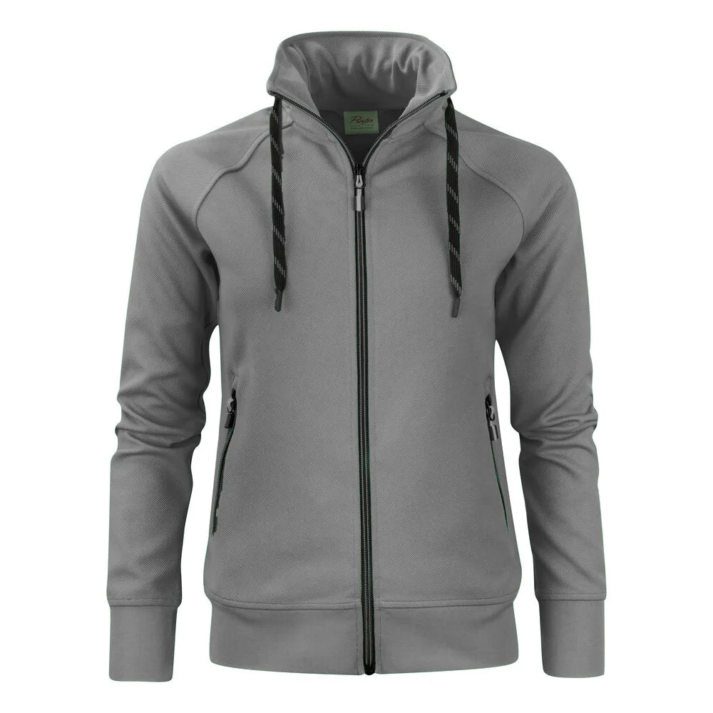 Printer Jog Rsx Sweater Volledige Rits Dames Staalgrijs