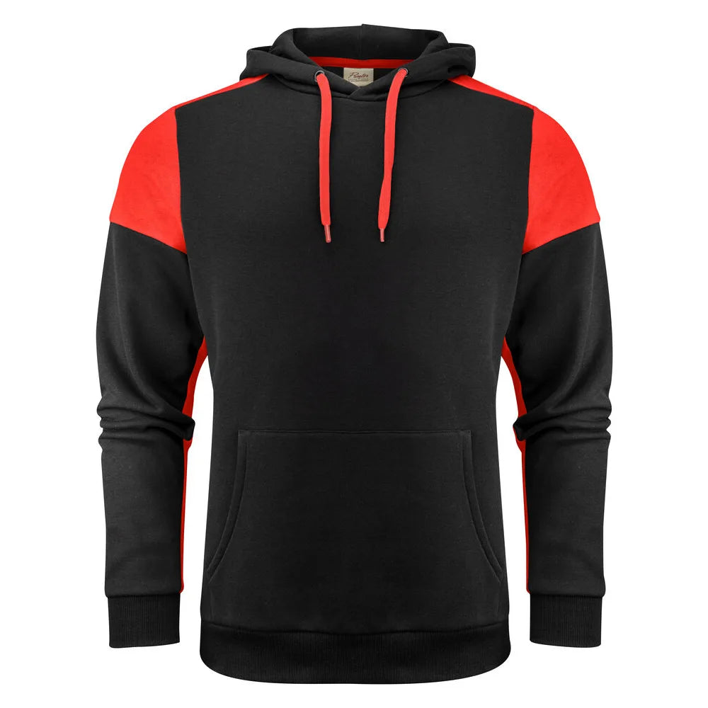 Printer Prime Hoodie Unisex Zwart Rood
