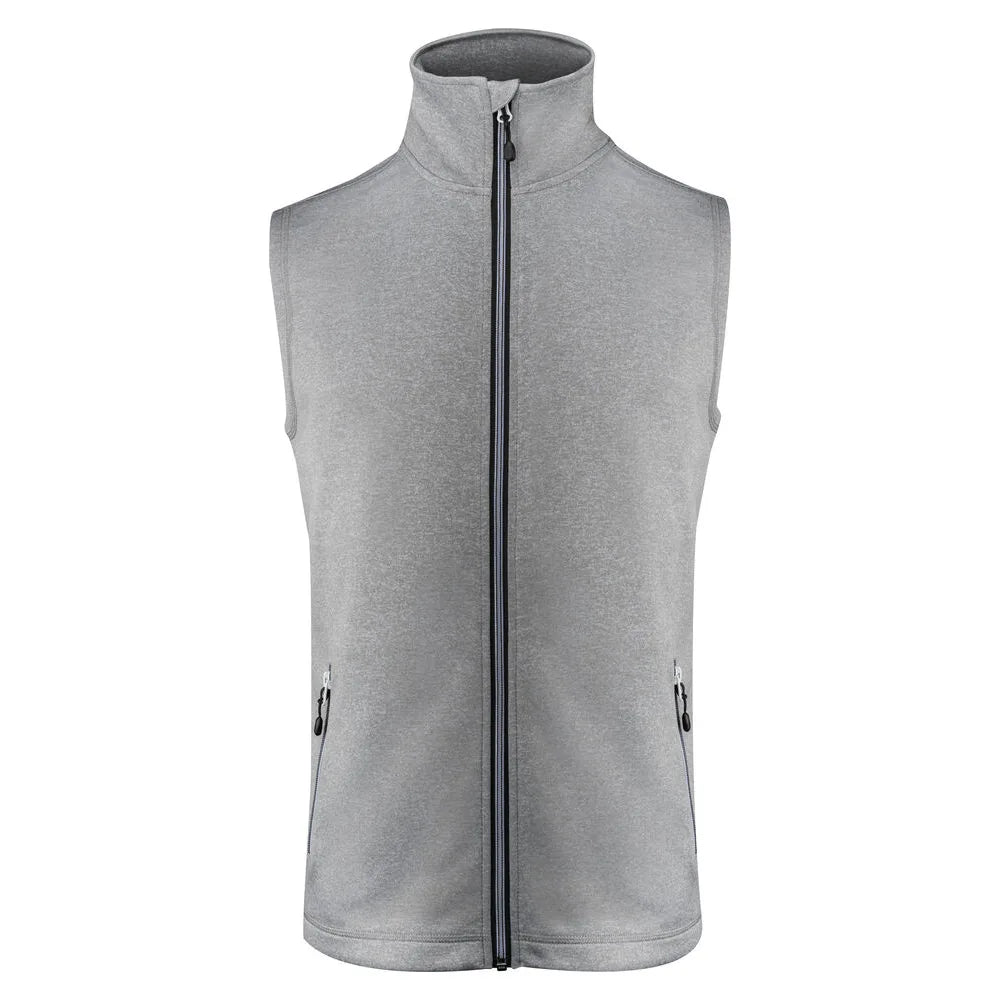 Printer Powerslide Bodywarmer Heren Grijs Mêlée