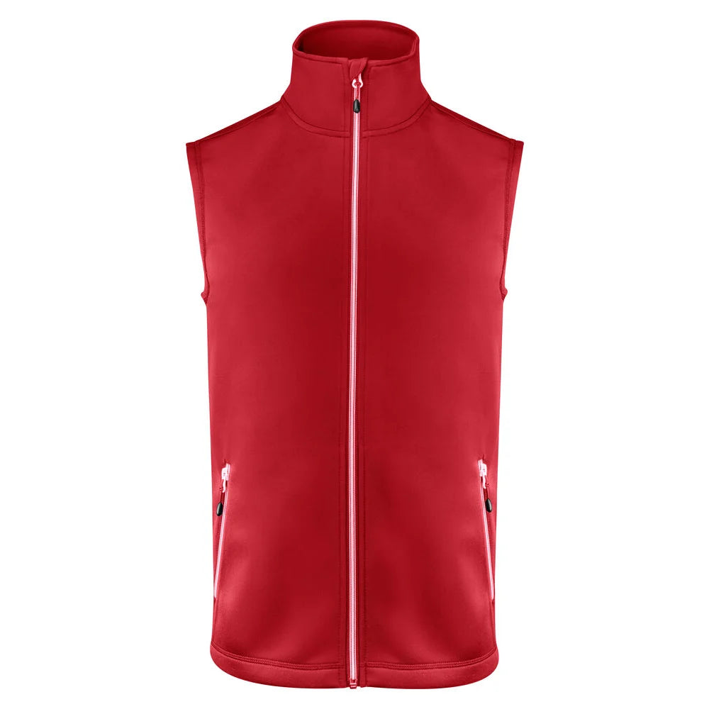 Printer Powerslide Bodywarmer Heren Rood