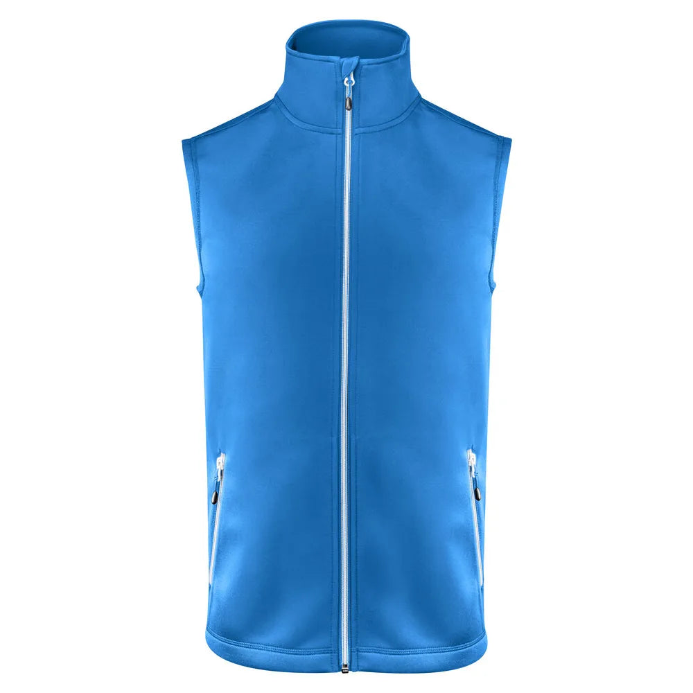 Printer Powerslide Bodywarmer Heren Helder Blauw