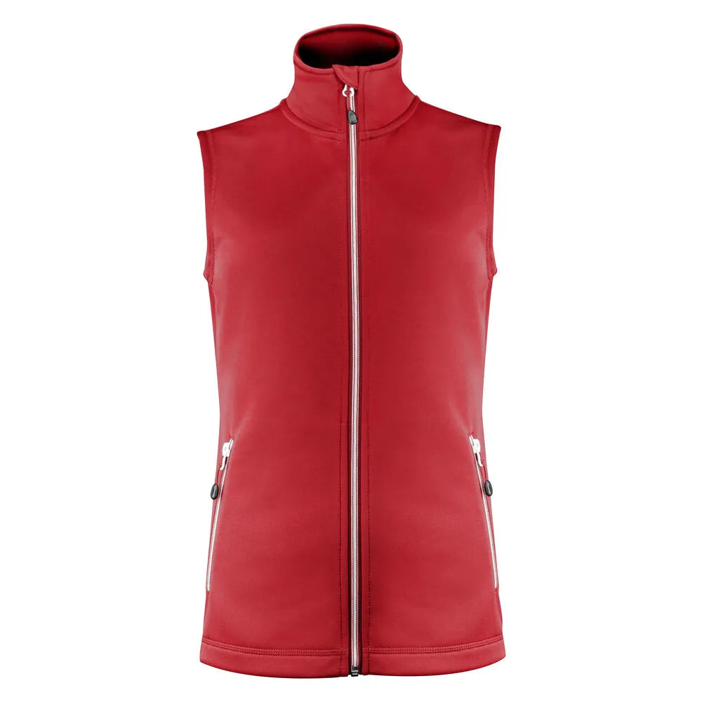 Printer Powerslide Bodywarmer Dames Rood
