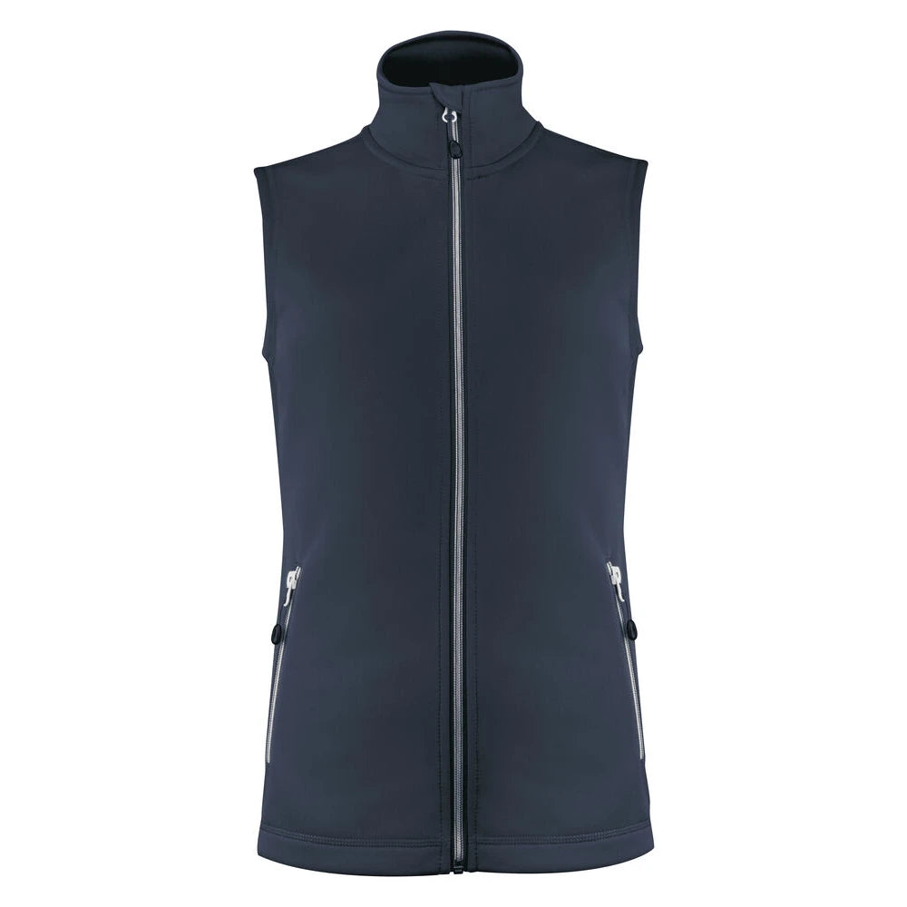 Printer Powerslide Bodywarmer Dames Marine