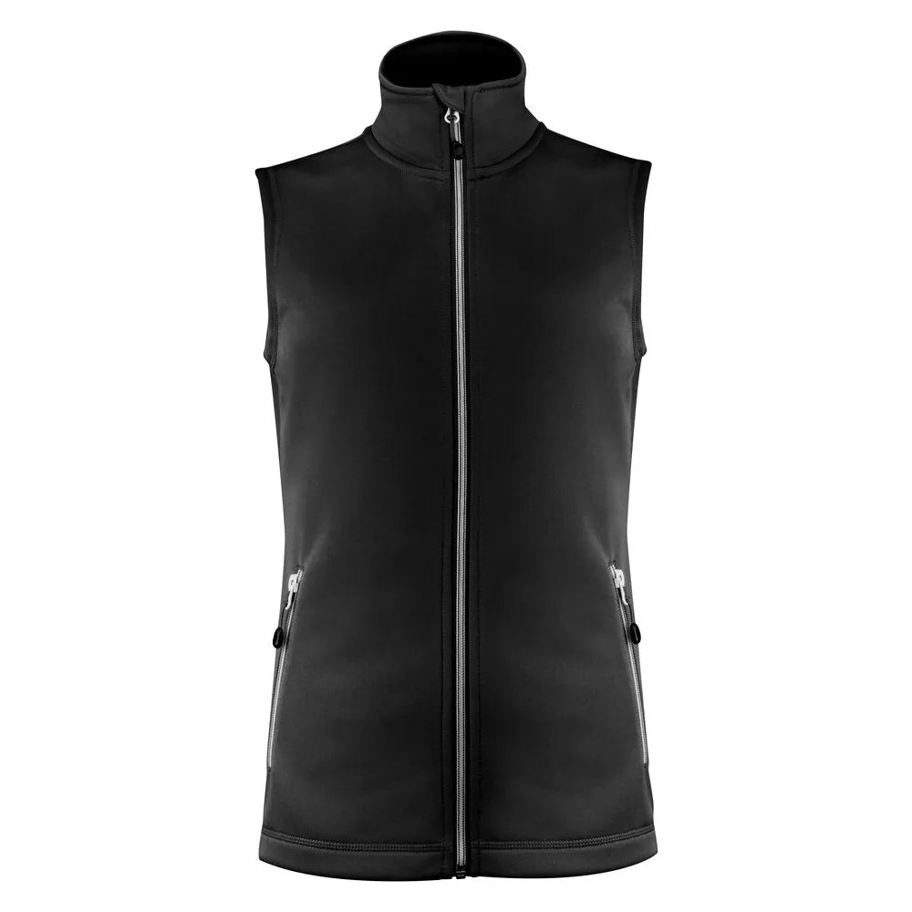 Printer Powerslide Bodywarmer Dames Zwart
