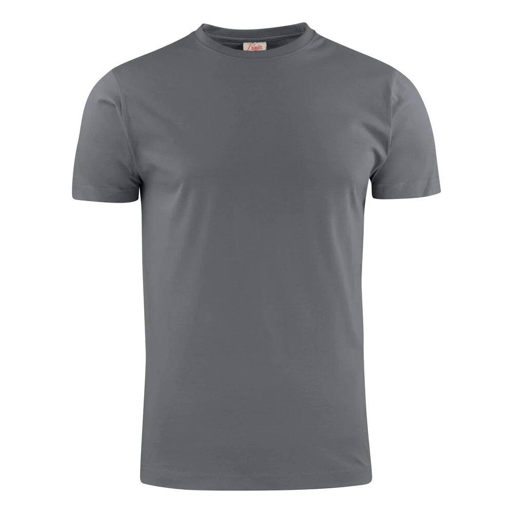 Printer Heavy Rsx T-Shirt Heren Staalgrijs