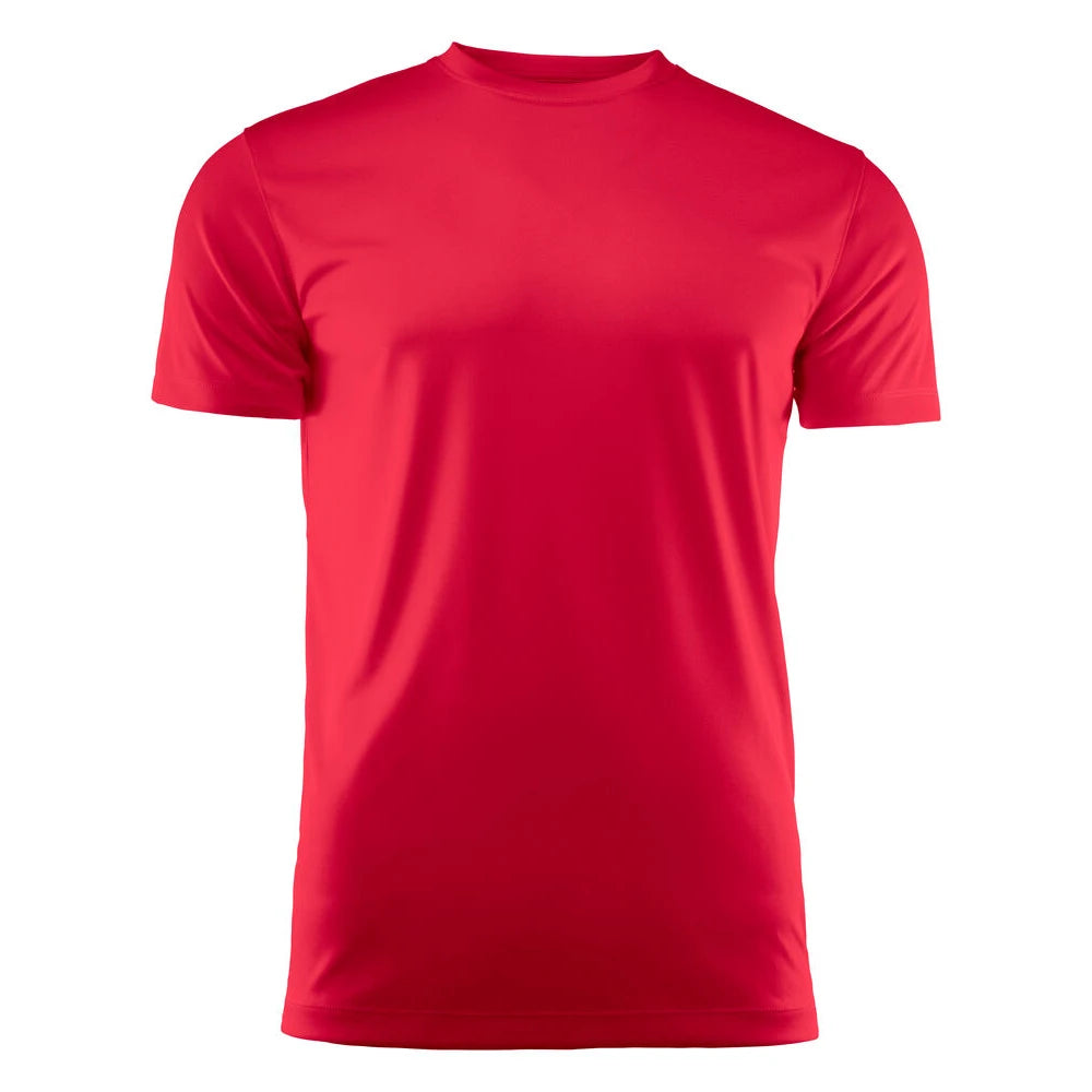 Printer Run T-Shirt Heren Rood