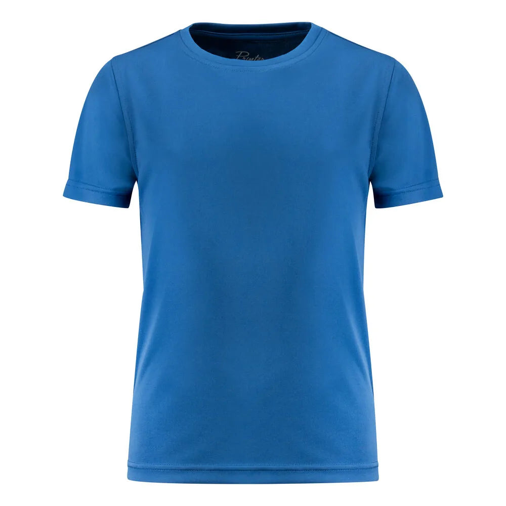 Printer Run T-Shirt Junior Helder Blauw