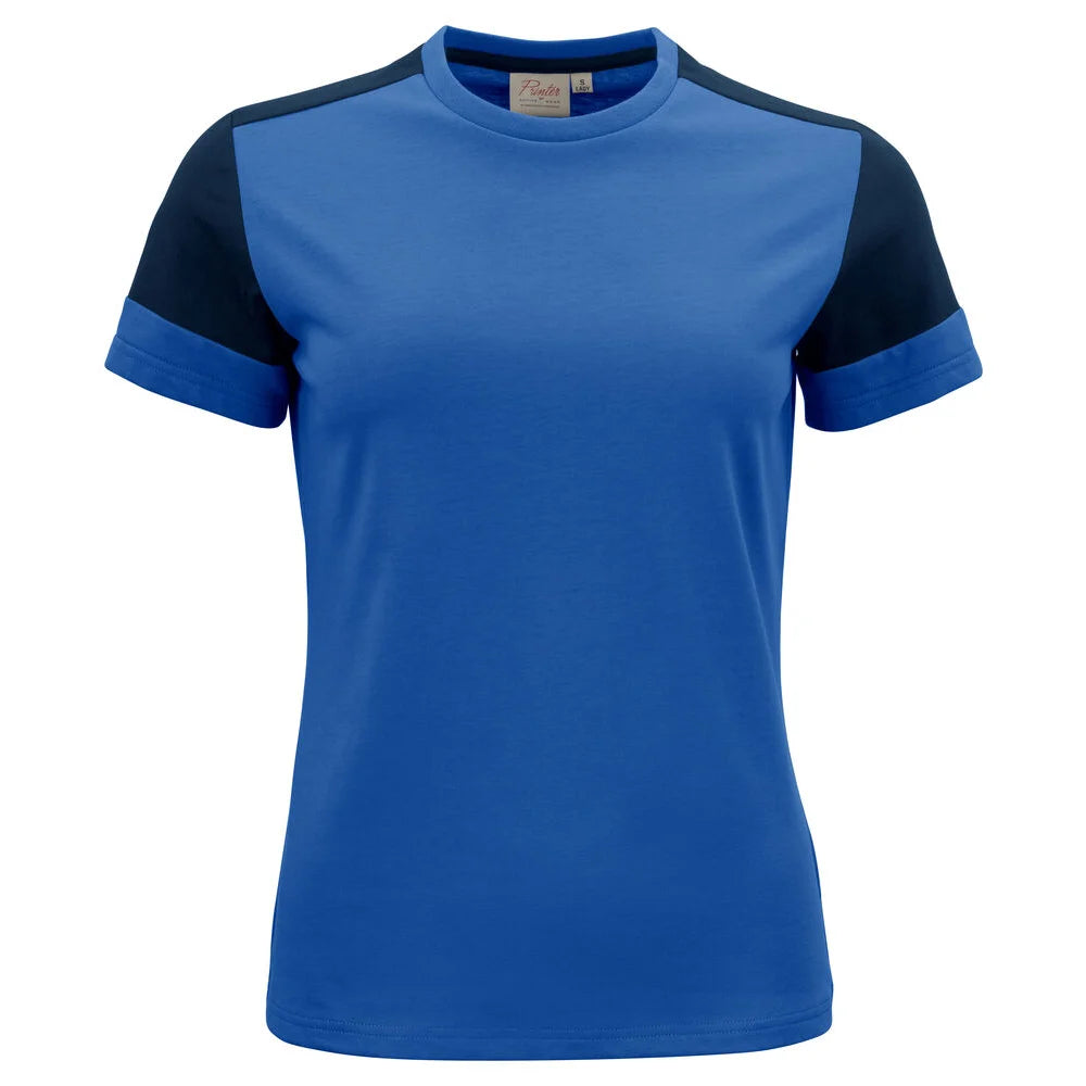 Printer Prime T-Shirt Dames Kobalt Marine