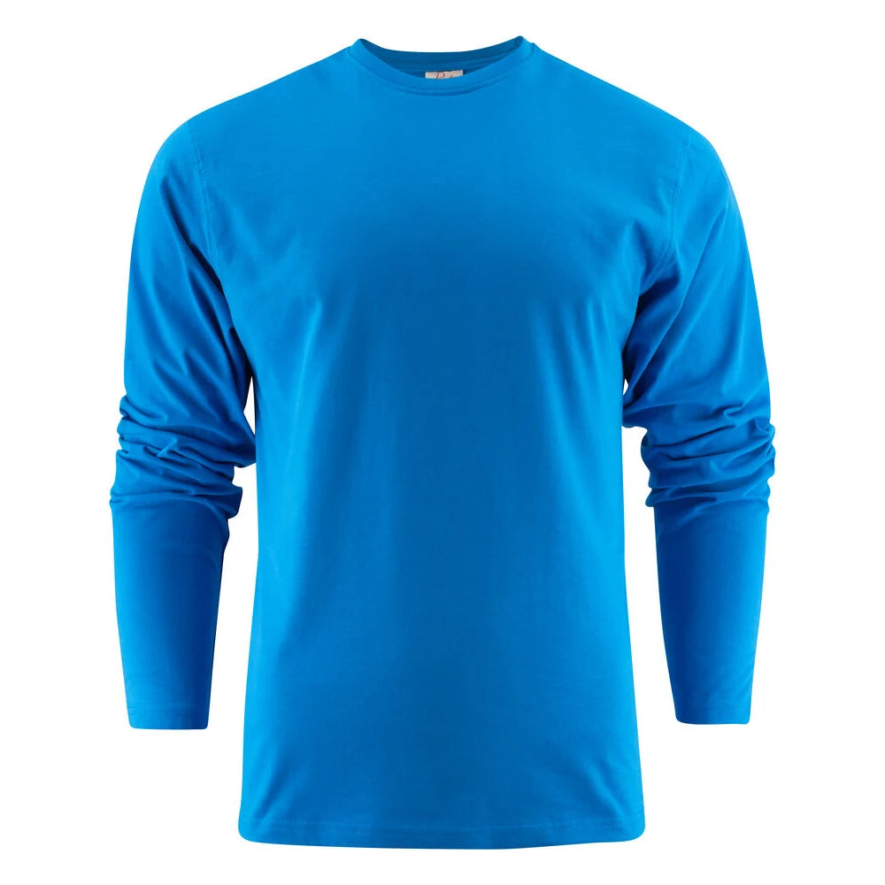 Printer Heavier Pro LS T-Shirt Unisex Oceaan Blauw
