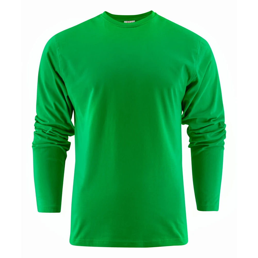 Printer Heavier Pro LS T-Shirt Unisex Frisgroen