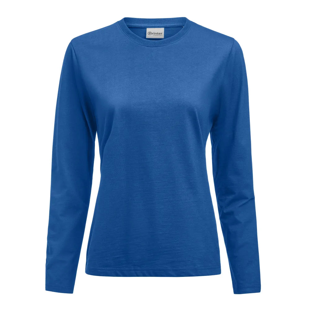 Printer Heavier Pro LS T-Shirt Dames Ocean Blue
