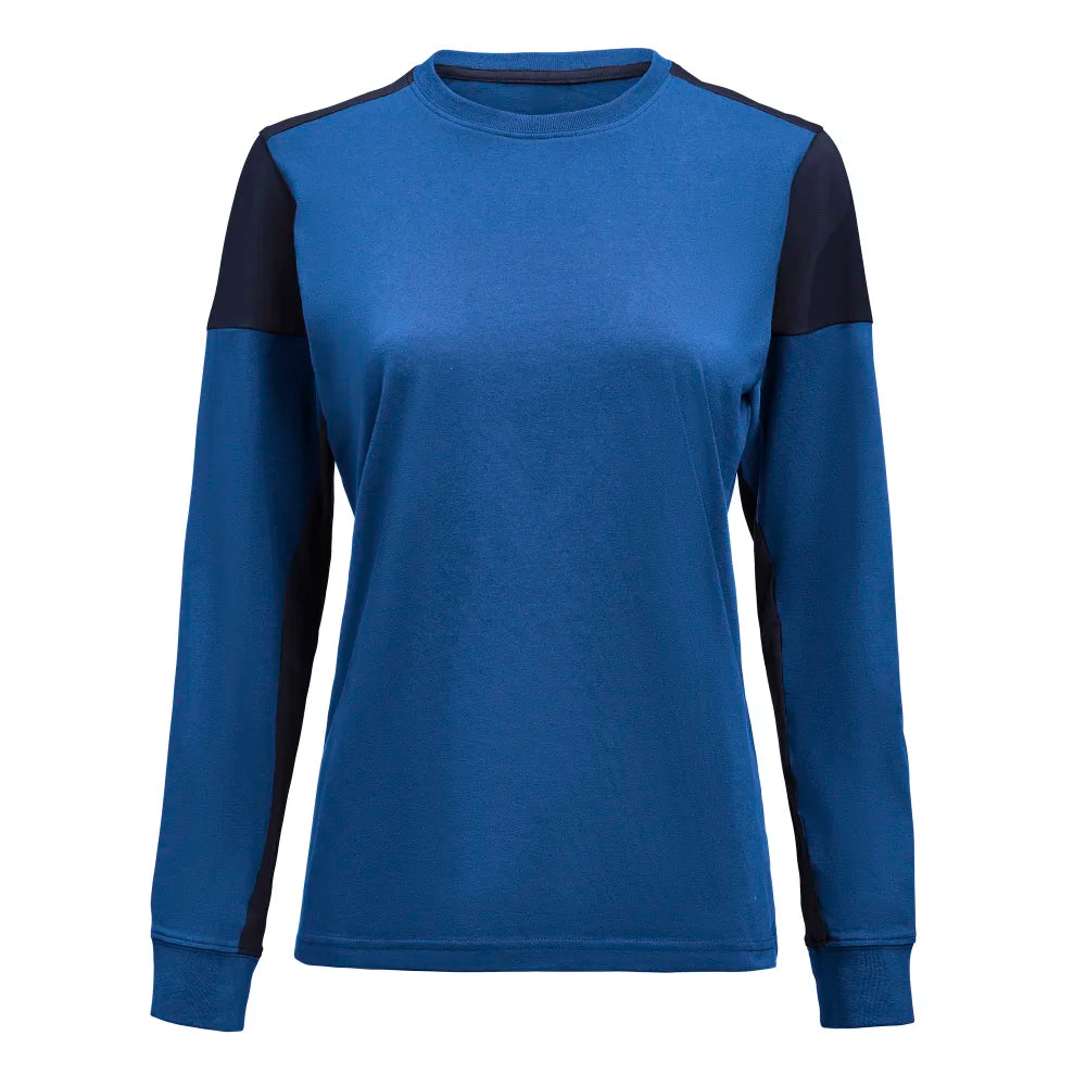 Printer Prime T-Shirt Long Sleeve T-Shirt Dames Kobalt Marine