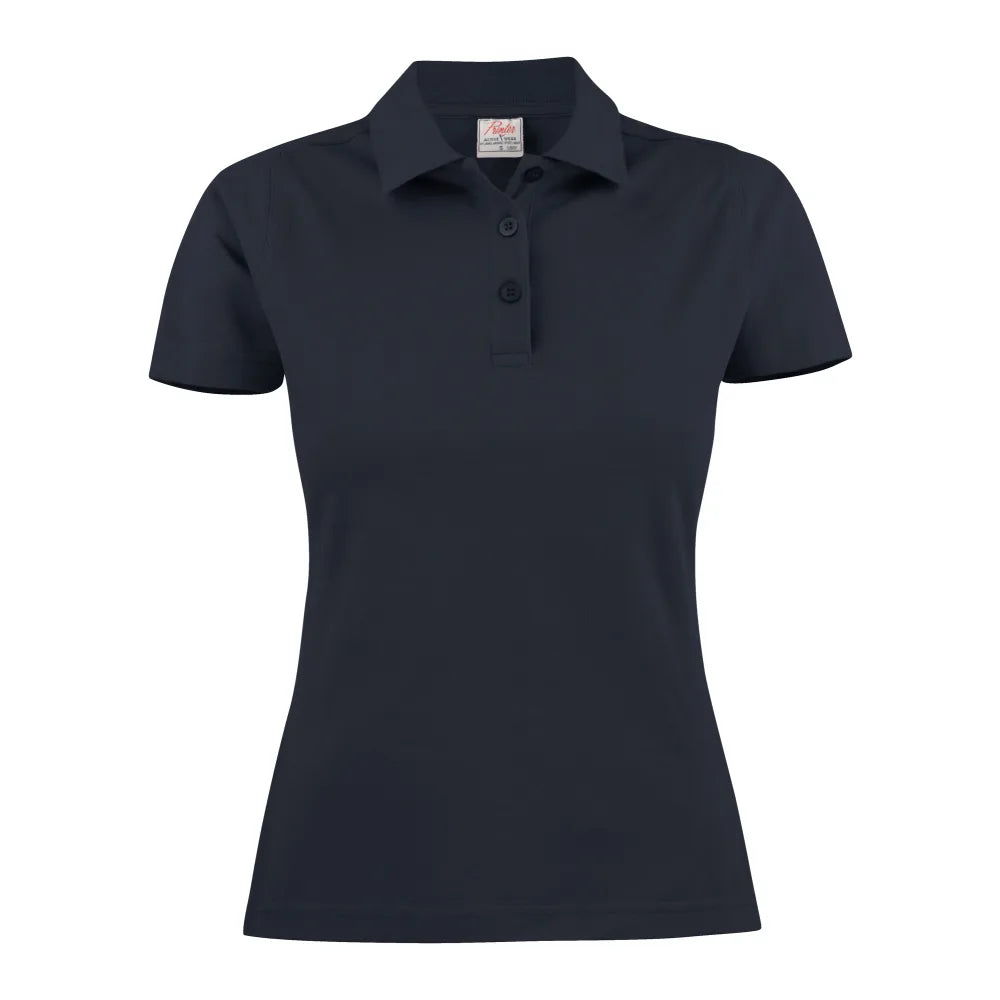 Printer Surf Polo Pique Dames Donker Marine