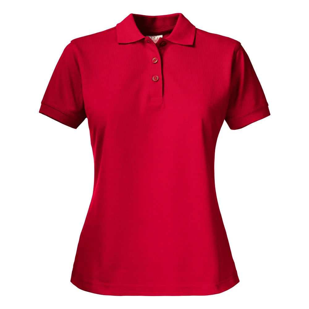 Printer Surf Pro Lady Polo Pique Dames Rood